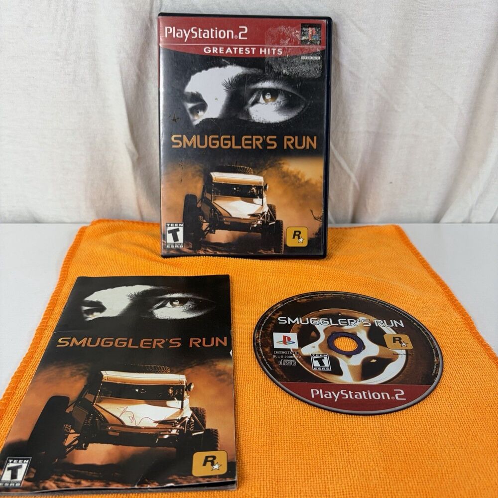 Smuggler's Run (PlayStation 2, 2002) Complete Tested Working